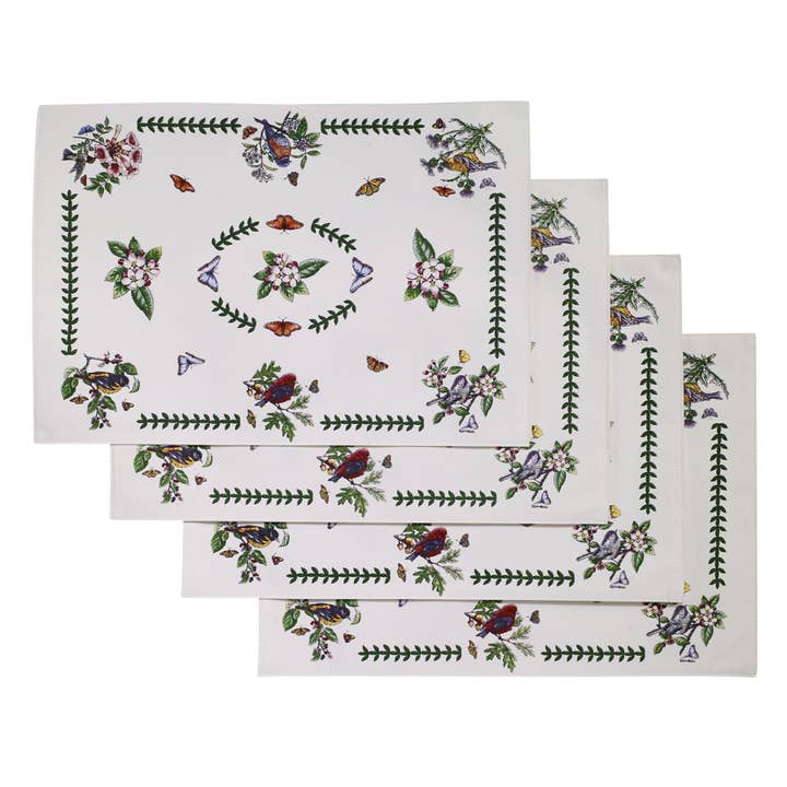 Set de table Botanic Birds S/4 pour la vente par Avanti Linens