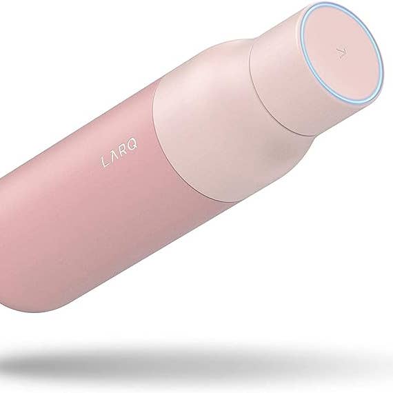LARQ – Garrafa de água por atacado – Garrafa LARQ PureVis 17oz - Garrafa de Água Autolimpante - Himalayan Pink
