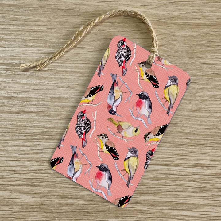 Gift Tags / Birds for wholesale by Bosa Art Co