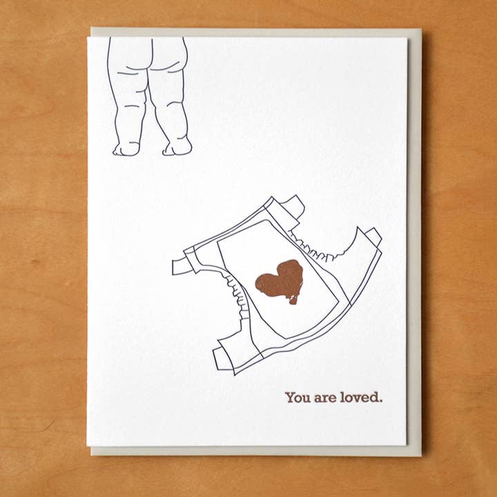 Cartão de saudação de amor de por atacado de McBitterson's