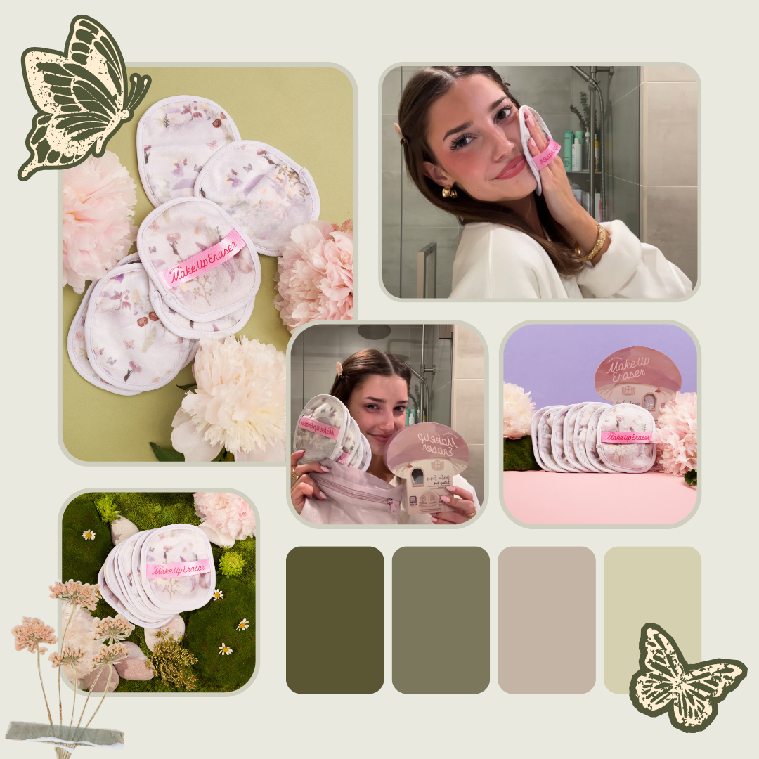 The Original MakeUp Eraser - Wholesale Makeup Remover - Garden Fairies MakeUp Eraser 7-Day Set3