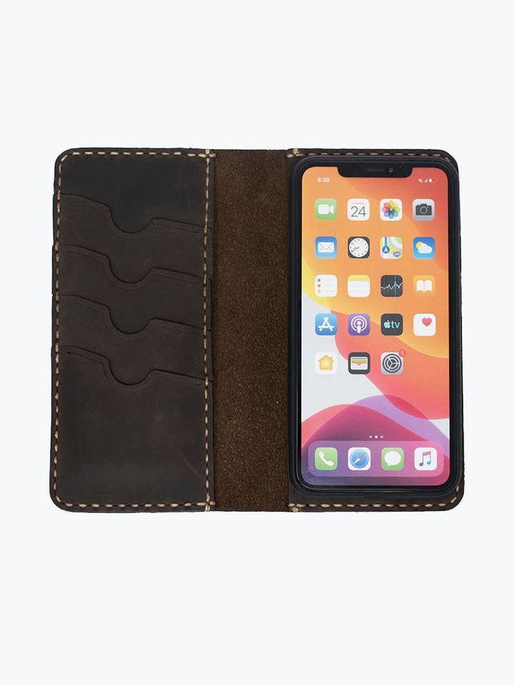 Lone Deer Leather iPhone 11 Case - Chestnut for wholesale by Lone Deer Leather