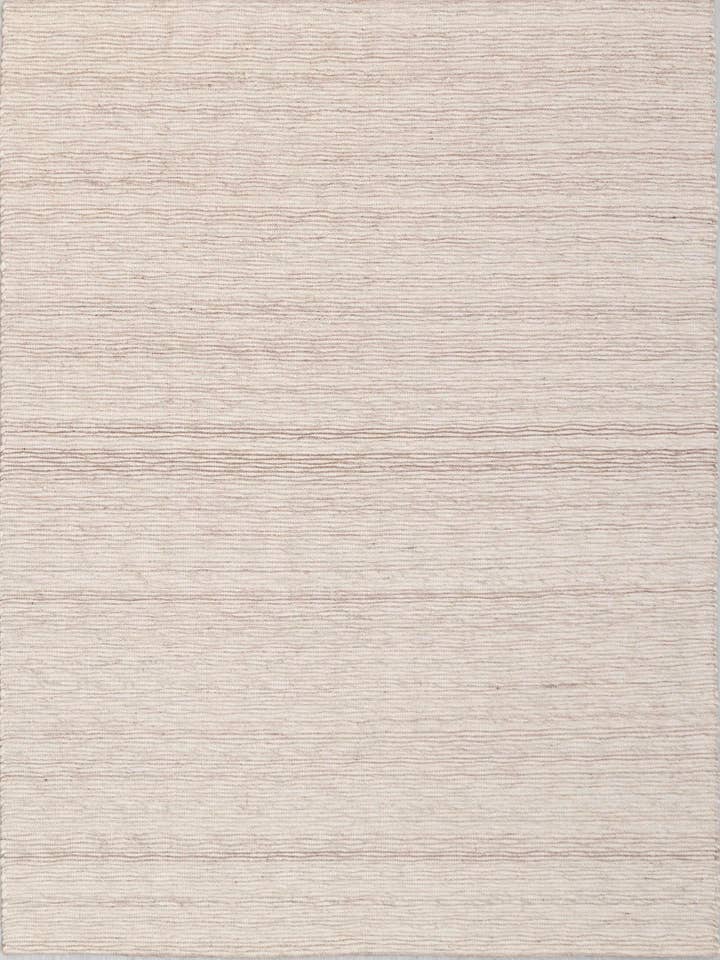 Beige Crème Wol Vilt Noords Handgeweven Vlakweefkleed tn-89 voor wholesale door Aesthetic Homes LLC
