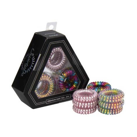 Lindo SwirlyDo Hexagon Gift Pack – 9pcs/pk (B/W or Rainbow) for wholesale by Lindo