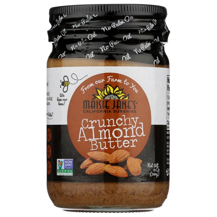 Maisie Jane’s - Wholesale Nut Butter - Almond Butter, Crunchy, No Palm Oil, No added sugar or Salt