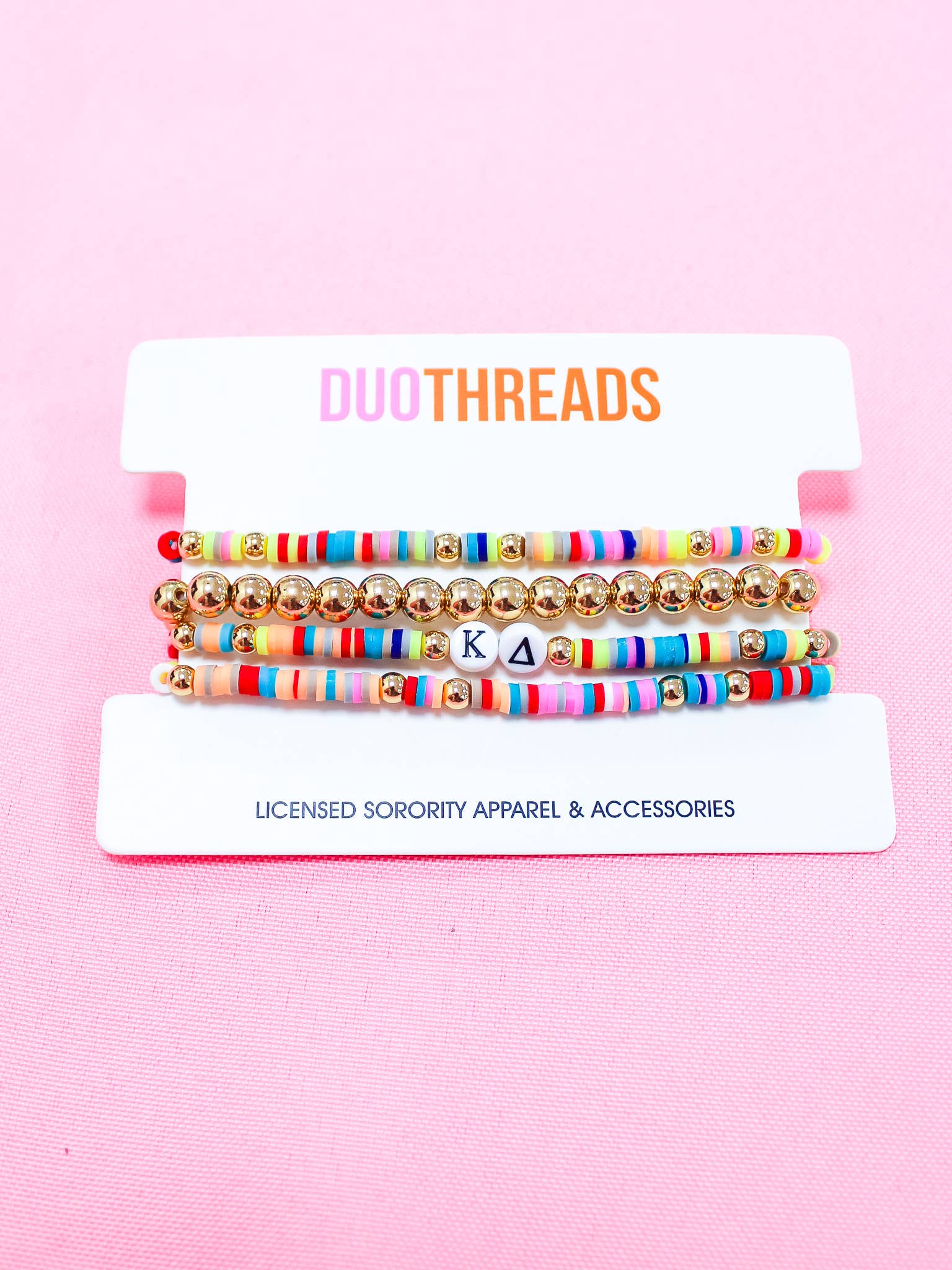 Duo Threads - Wholesale Jewelry Set - Miley Sorority Bracelet Stack15