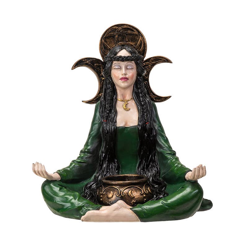 Pacific Trading - Wholesale Candle Holder - Triple Moon Witch Votive Holder1