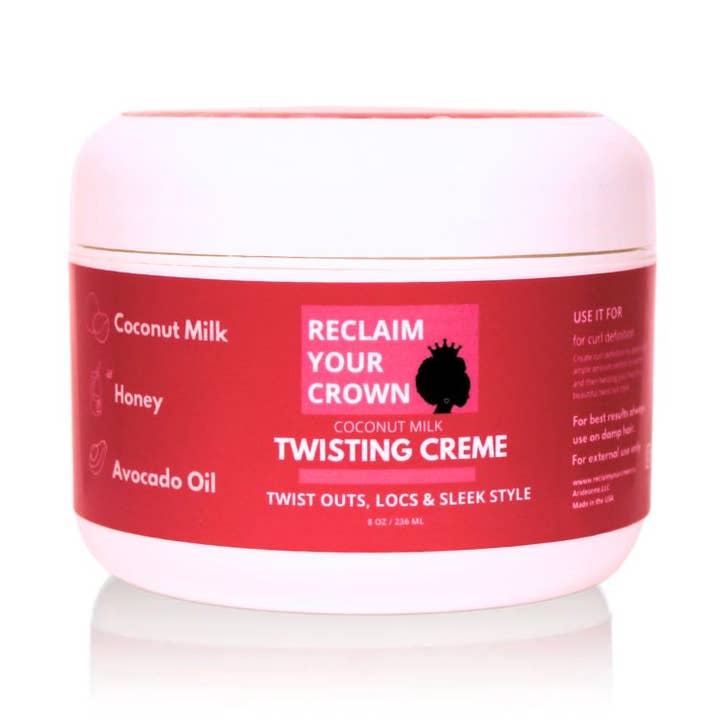 Coconut Milk Twisting Crème for wholesale by Reclaim Your Crown