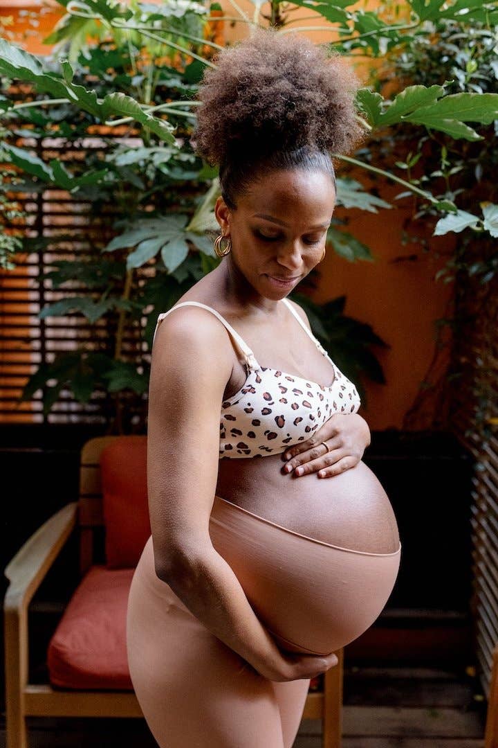 Bloom clay maternity and postpartum leggings for wholesale on Faire2