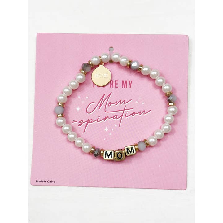 MIX COLOR MOM inspirational Bracelet for wholesale on Faire