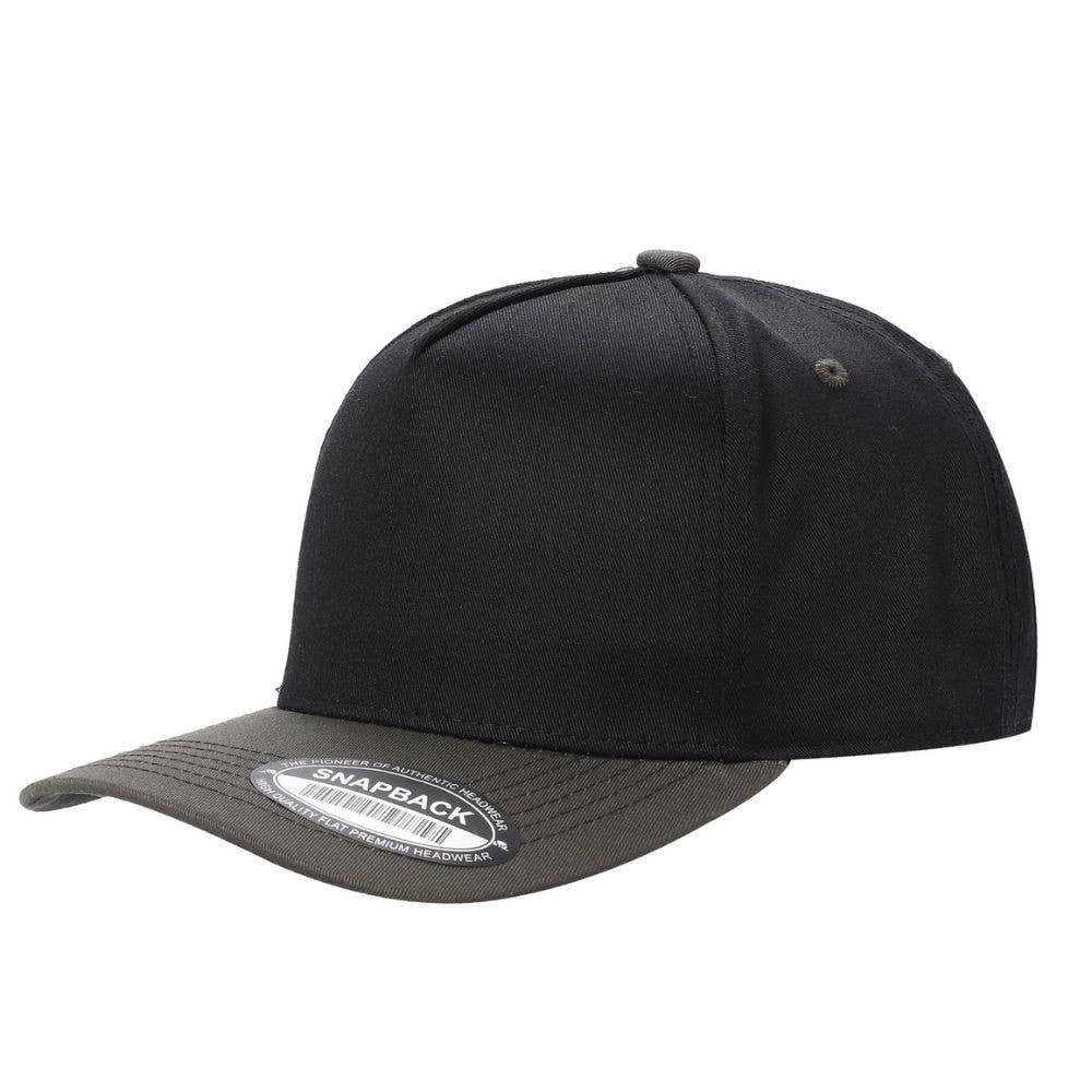 DOBBI - Wholesale Flat Brim Cap - Unisex - 5 Panel Snapback Caps36