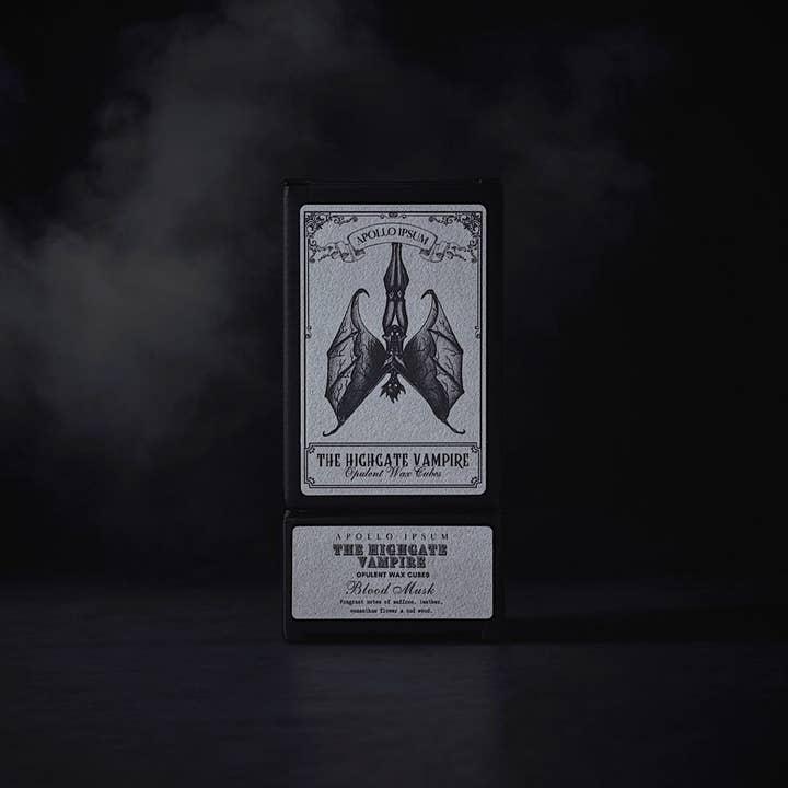 APOLLO IPSUM - Wholesale Wax melt - The Highgate Vampire Opulent Wax Cubes