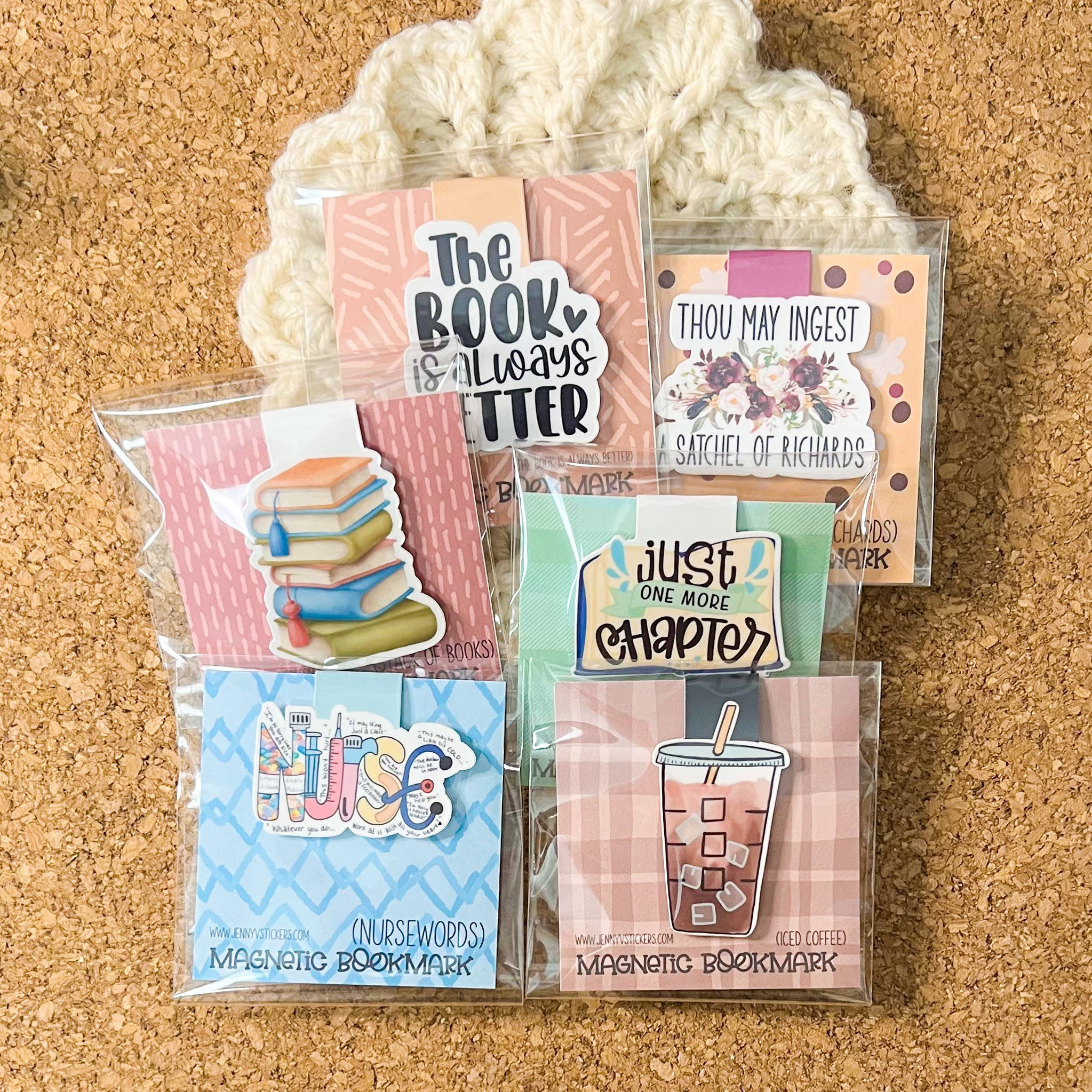 Sweet Humors - Wholesale Bookmark - The Book is Always Better Magnetic Bookmark3