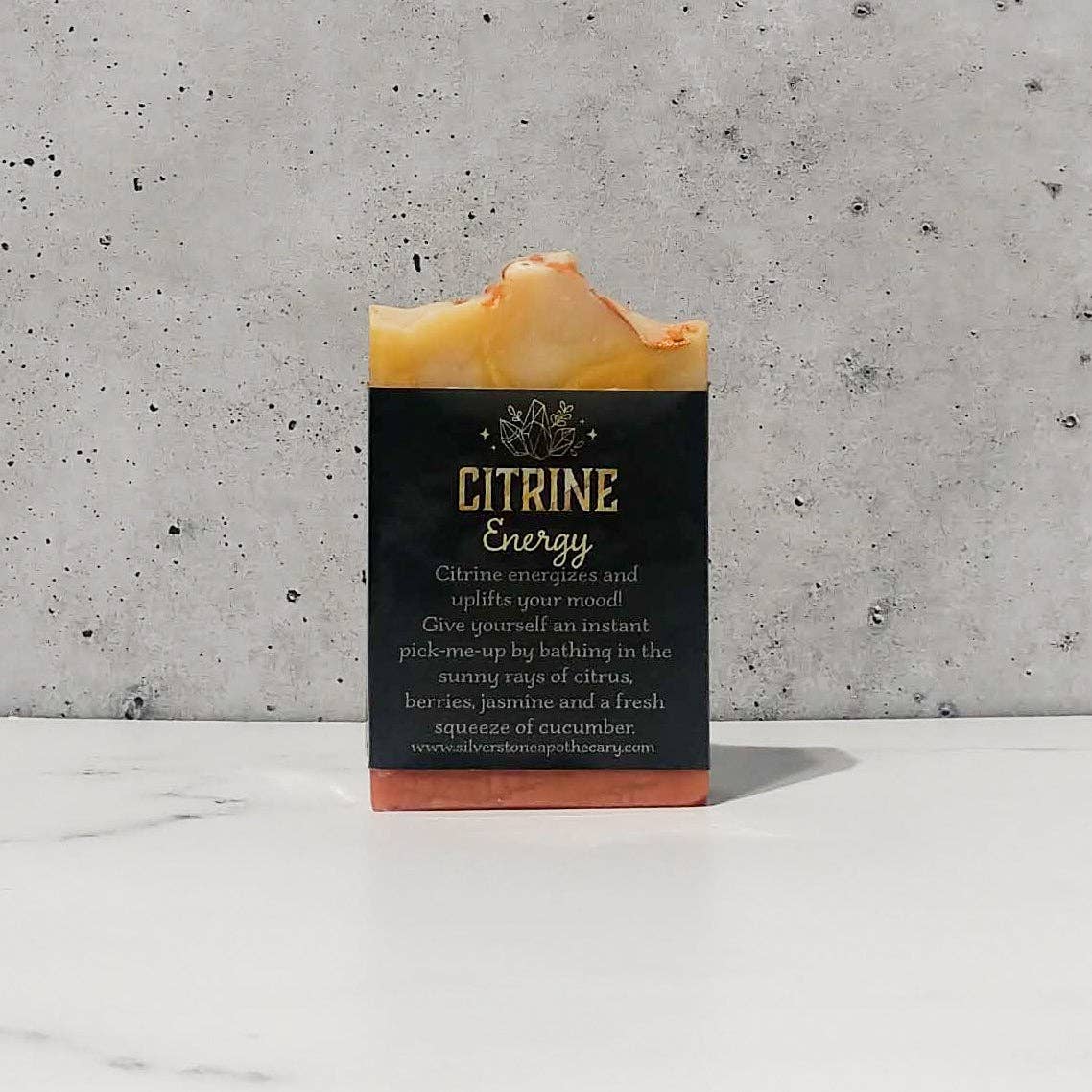 Silver Stone Apothecary – wholesale Bar Soap – Citrine Hand and Body Soap1