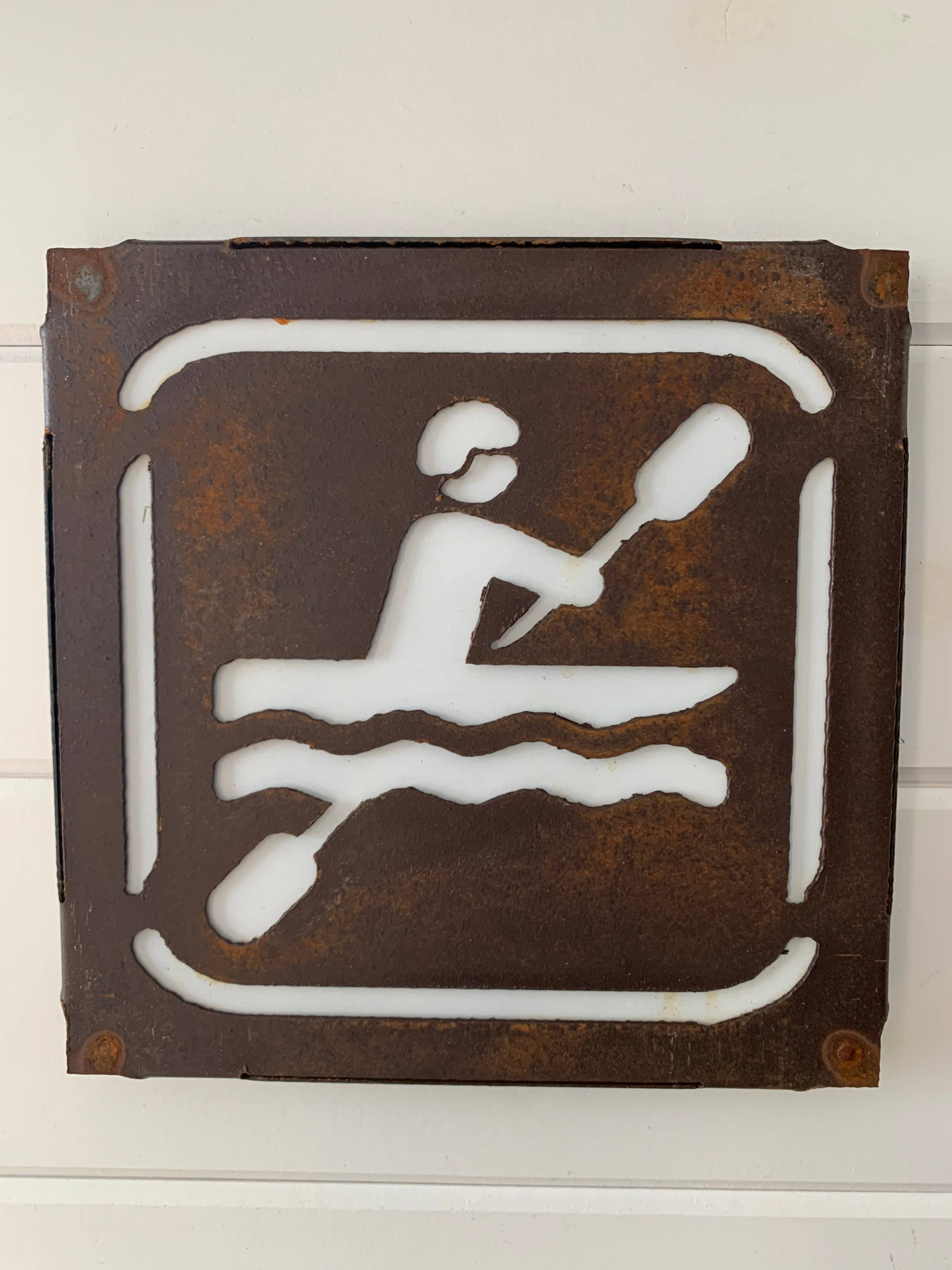 Out.West.Lifestyle. – wholesale Skylt – METALL REKREATION TECKEN10