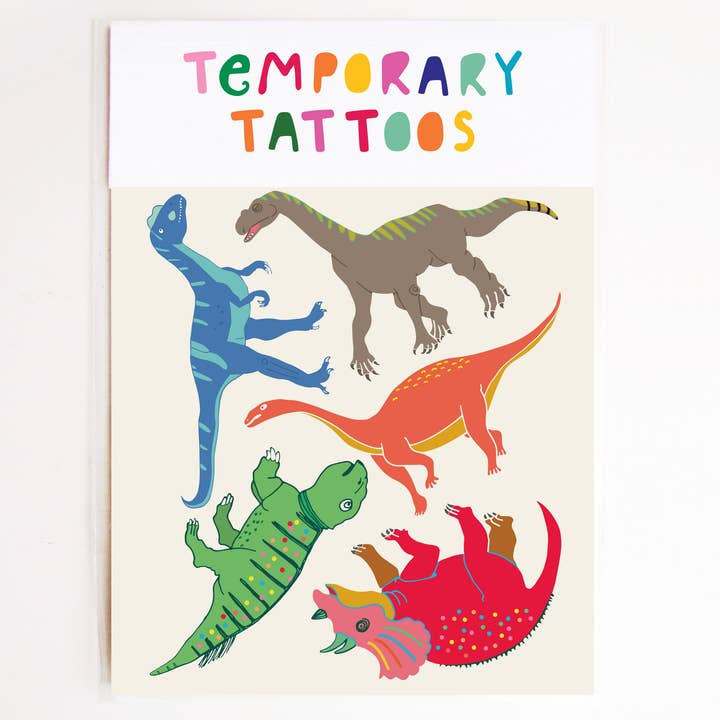 Dinosaur 2 Temporary Tattoos for wholesale by Missy Minzy
