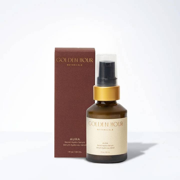 Golden Hour Botanicals - Wholesale Facial Serum/Concentrate - AURA | Neroli Hydro Serum