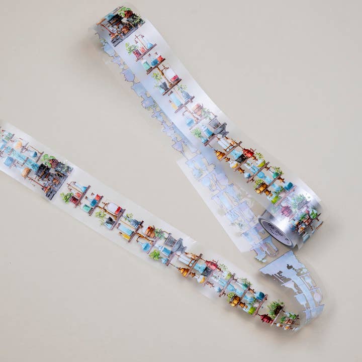 CoraCreaCrafts - Vente Rubans adhésifs - Le ruban adhésif transparent de l'étagère de l'alchimiste1