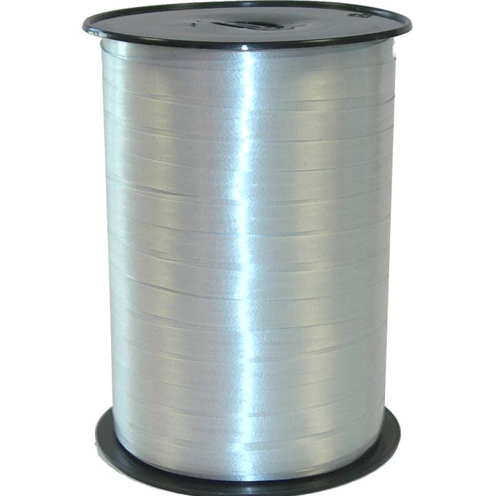Mis Globos - Wholesale Ribbon - Gift Wrapping - 5MM X 500 M silver coil