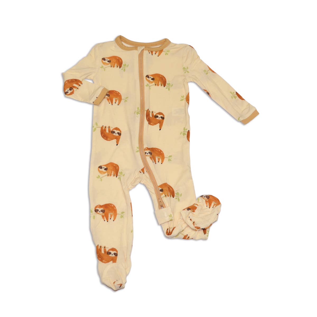 Silkberry Baby - Wholesale Sleepsuit - Baby - Bamboo Zip up Footed Sleeper (Print)18