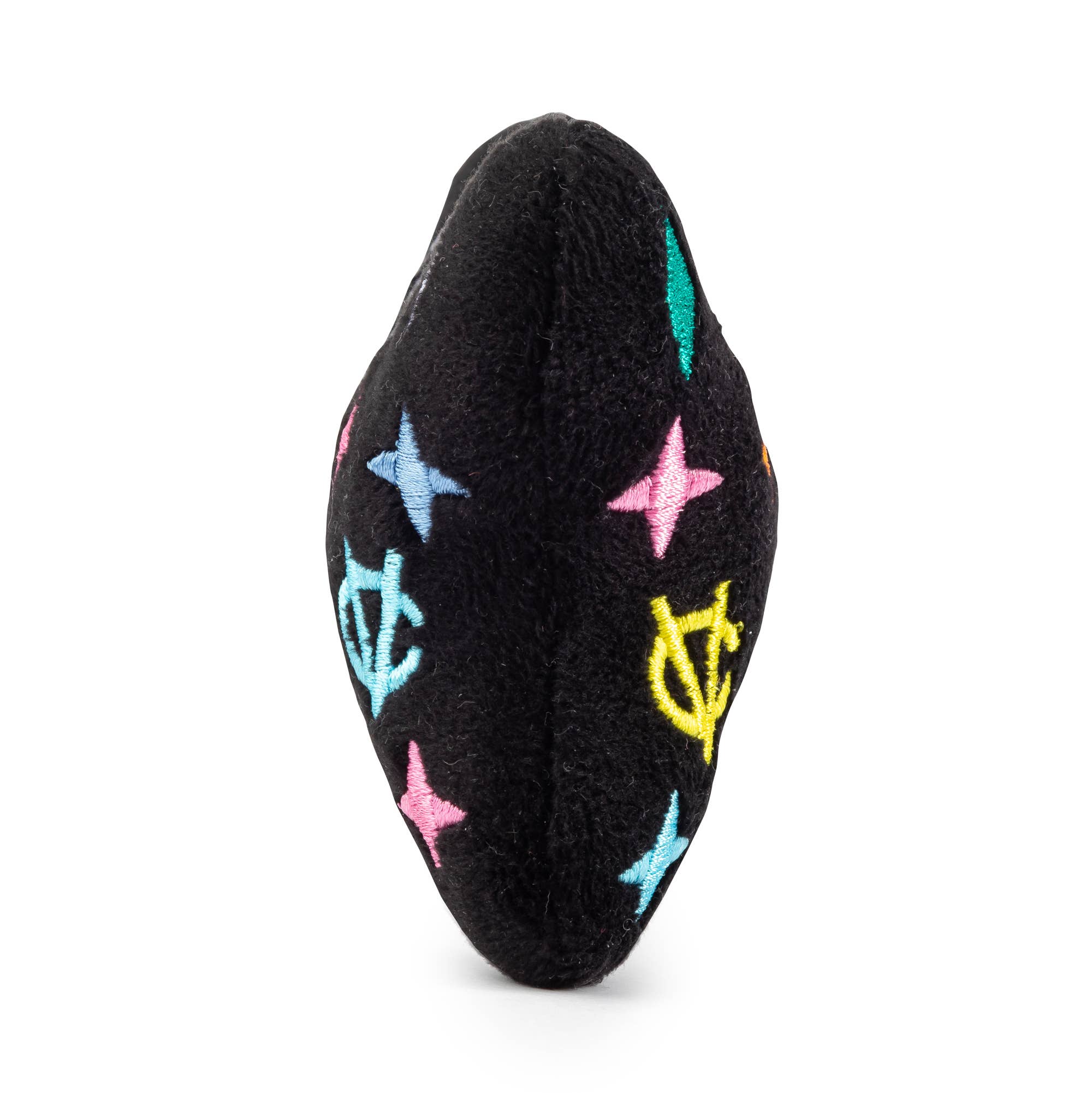 Haute Diggity Dog - Wholesale Pet Squeaky Toy - Dog - Black Monogram Chewy Vuiton Bone Squeaker Dog Toy4