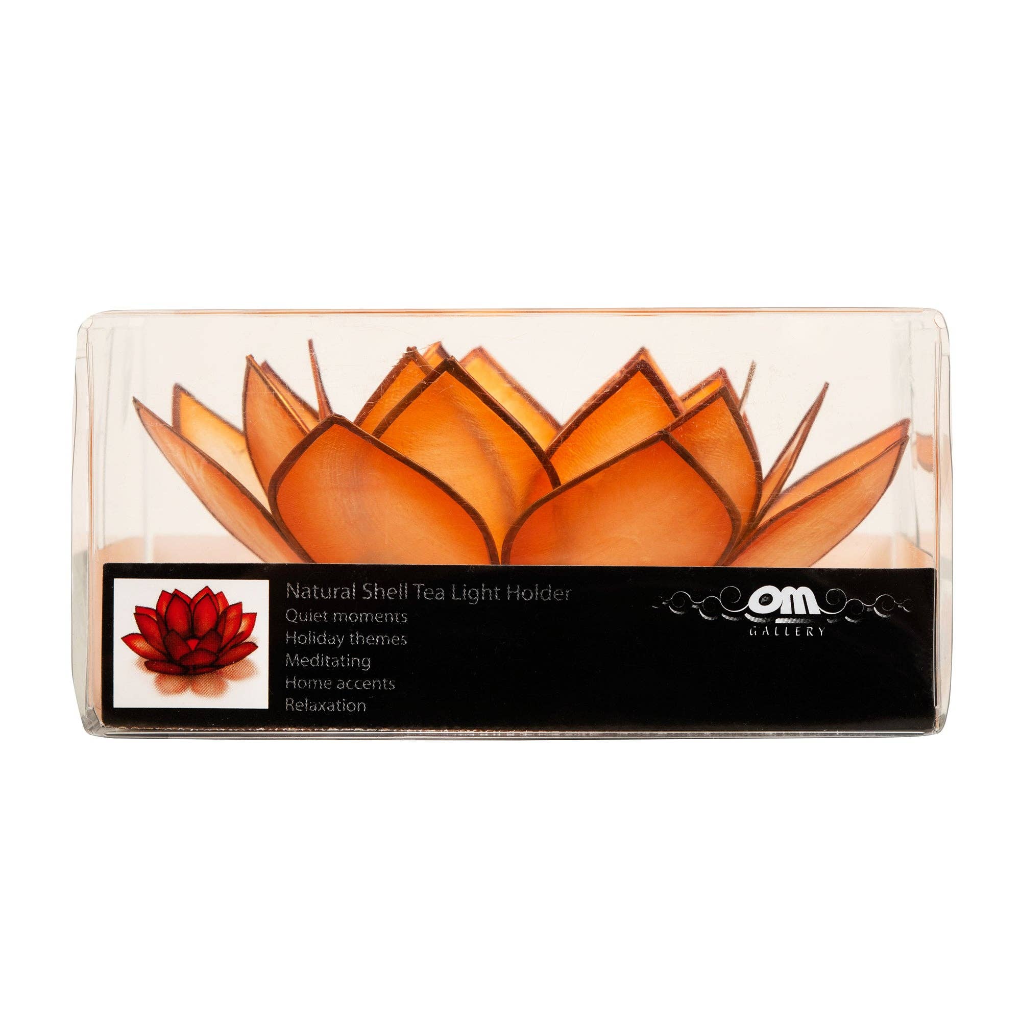 Om Gallery - Wholesale Candle Holder - Paradise Lotus   -   Cool Water2