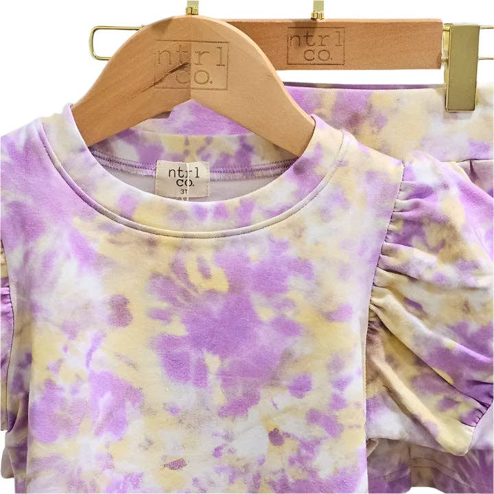 ntrl co. - Vente Ensemble haut et jupe – enfant - Ensemble Jupe Tourbillon de Carnaval | Mardi Gras | Coton Bio4