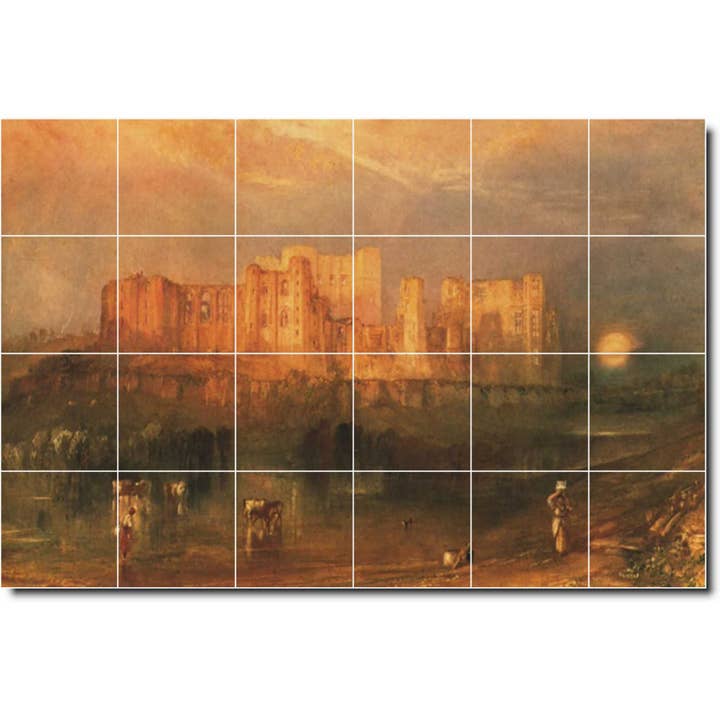Peinture murale Country Ceramic Tile PT08859 pour la vente par Picture-Tiles.com