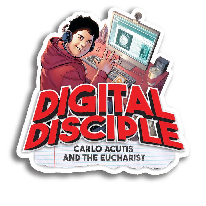 Voyage Comics & Publishing - Wholesale Sticker - Bl. Carlo Acutis Vinyl Sticker