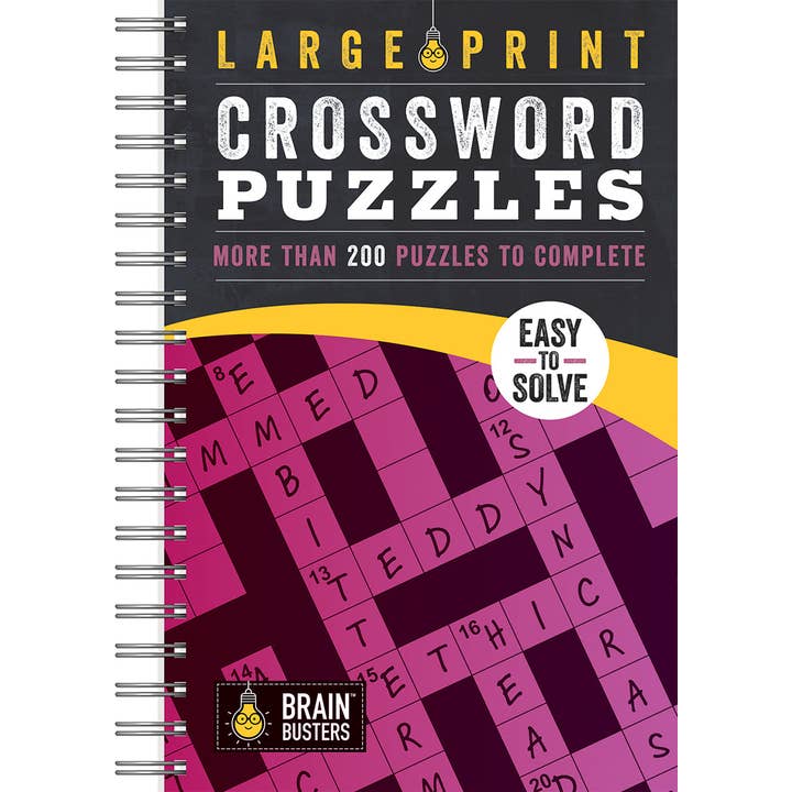 Cottage Door Press - Wholesale Puzzle - Adult - Large Print Crossword Puzzles