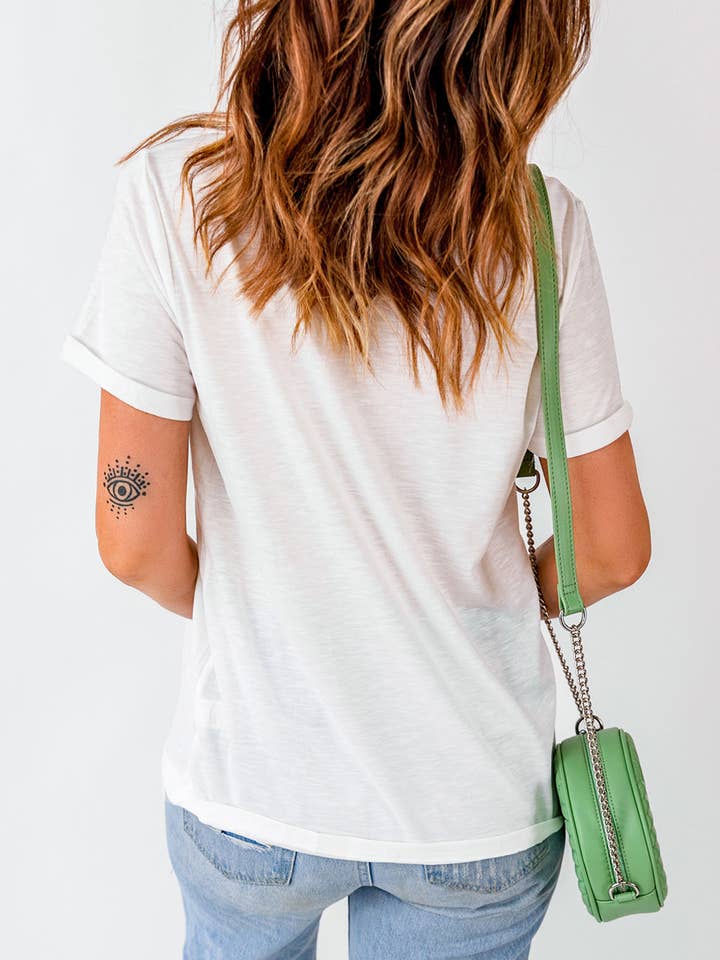 Suhkasana - Wholesale Screen Printed T-Shirt - Women's - Leopard Print Christmas Tree Graphic Holiday T Shirt8