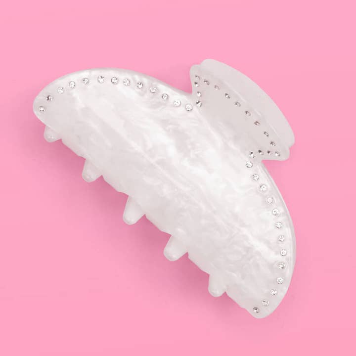 xo, Fetti - Wholesale Hair Clip - Women's - Bachelorette Party Veil Claw Clip, Bride Gift, Accessory3