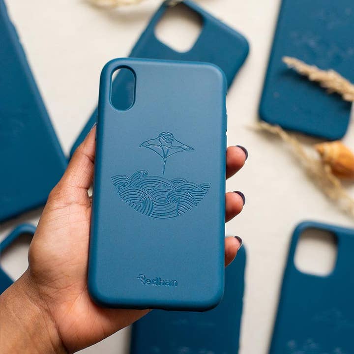 Redhan - Wholesale Phone Case - Unisex - Biodegradable and Eco-friendly Phone Case in Navy Blue