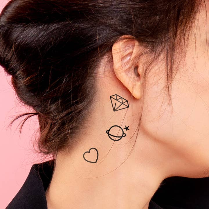 Wrapables.com - Wholesale Temporary Tattoo - Wrapables Tiny Finger and Hand Tattoos 10pcs12