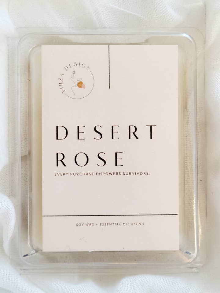 Ørkenrose Voksbrikette for engroshandel hos Tirza Design