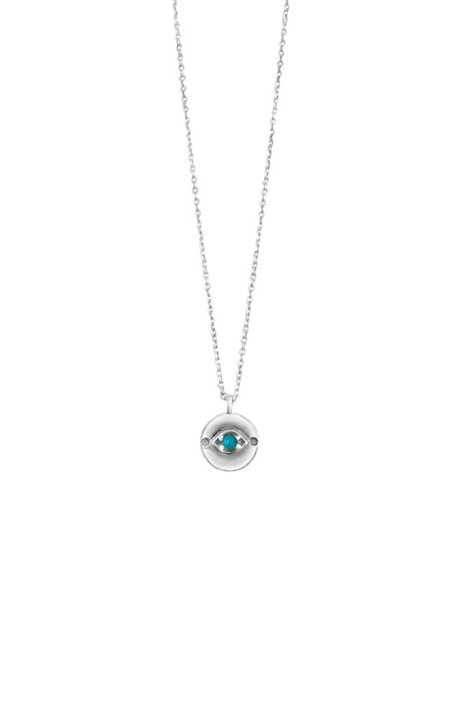 Sierra Winter Jewelry – Großhandel Kette mit Anhänger/Charm – Evil Eye Halskette - Türkis