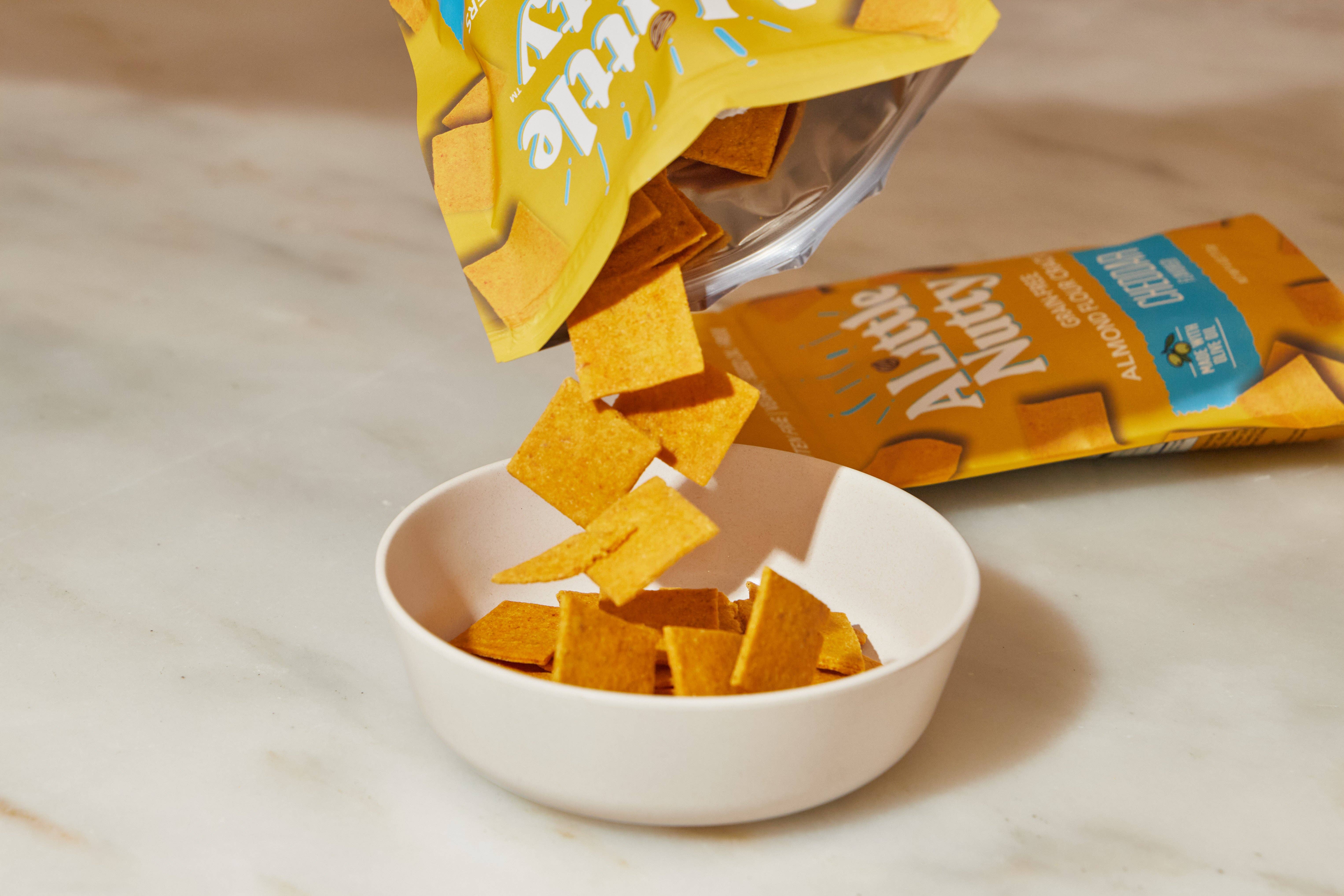 A Little Nutty - Wholesale Crackers - Grain-Free Cheddar Flavored Crackers1