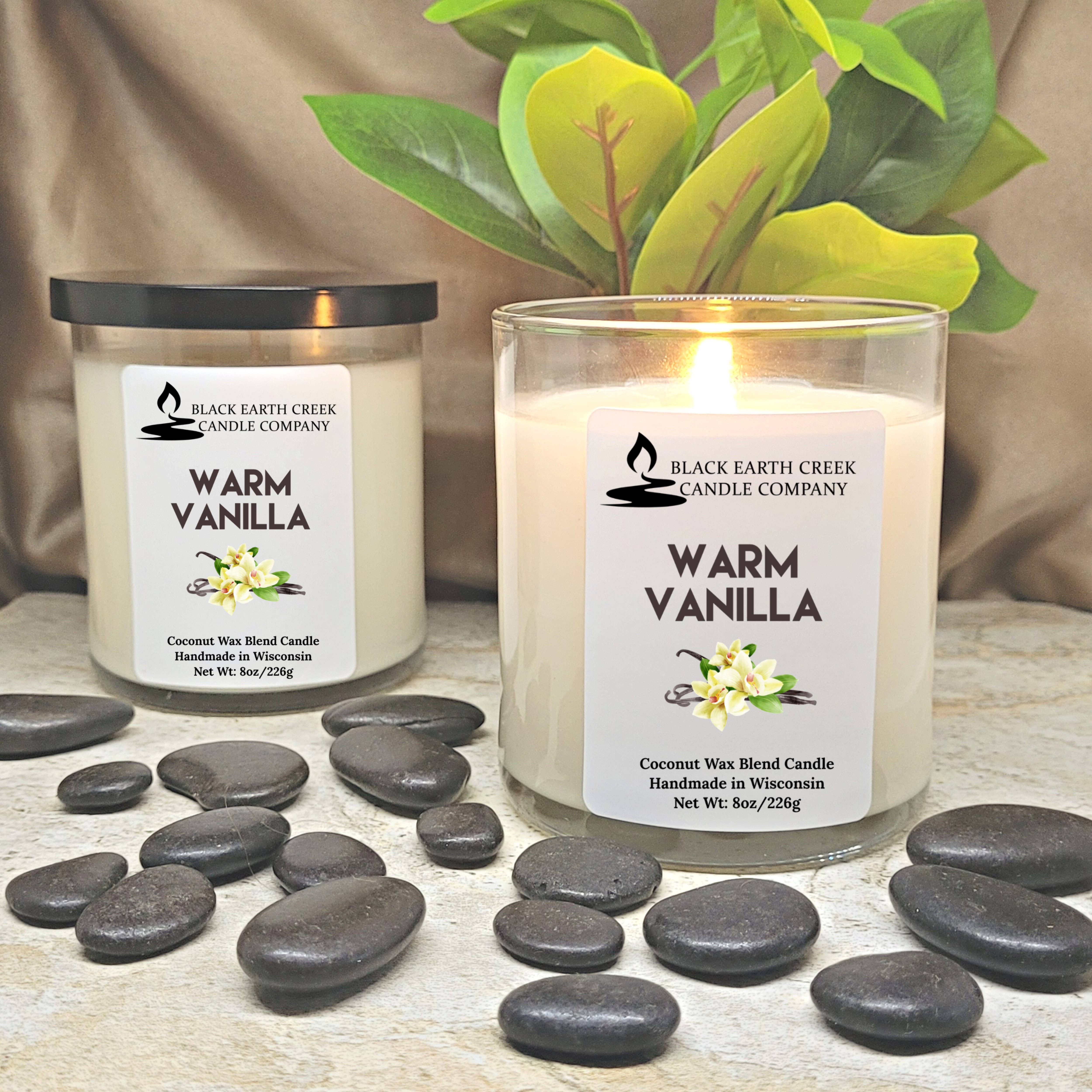 Black Earth Creek Candle Company - Wholesale Jar/Filled Candle - Warm Vanilla Candle1