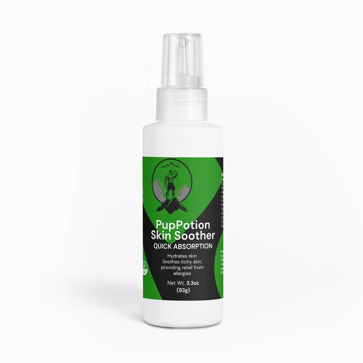 Soin apaisant pour la peau PupPotion pour la vente par The Rocky Ranger