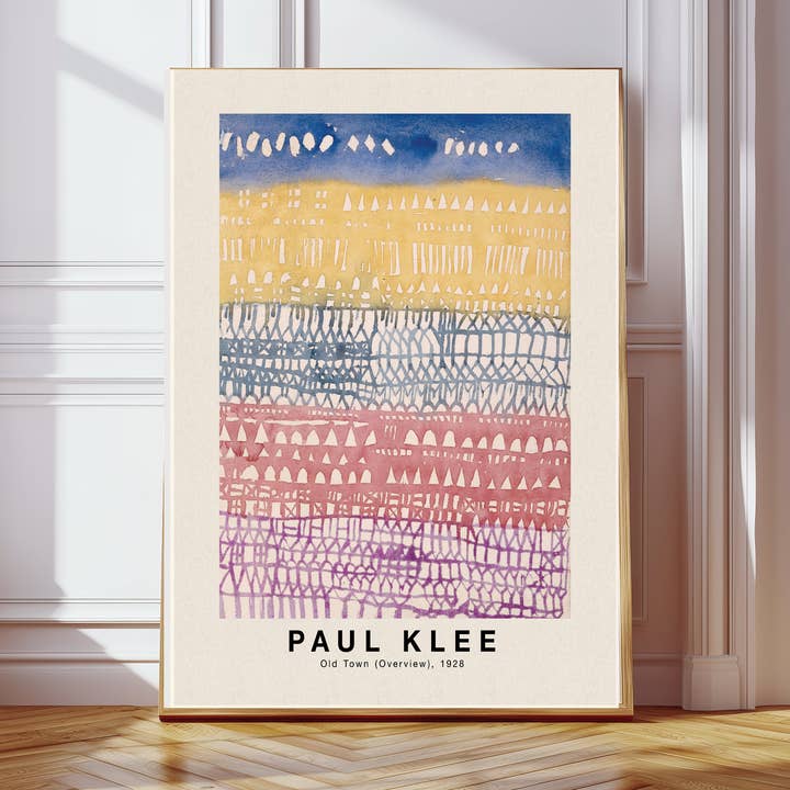 Paul Klee Impressão de Arte Cidade Velha por atacado de Kumo Art Prints