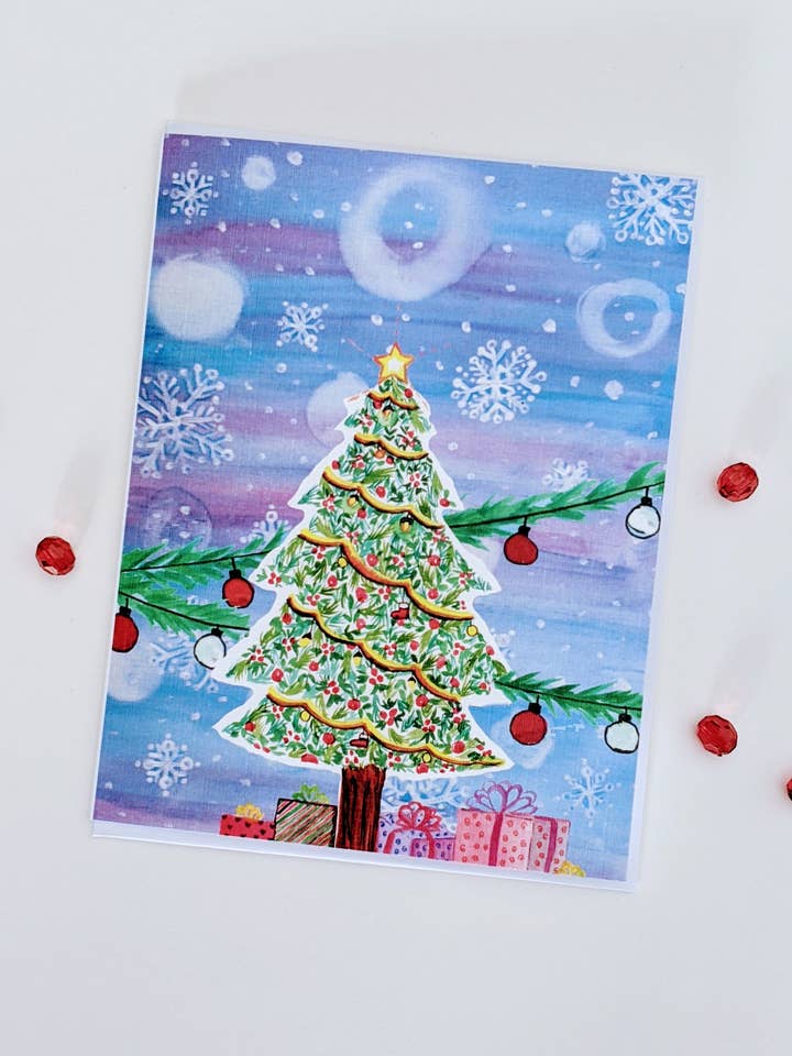 Vrolijke en Stralende Wenskaart| Feestdagenkaart| Seizoenskaart voor wholesale door Artcolorworks