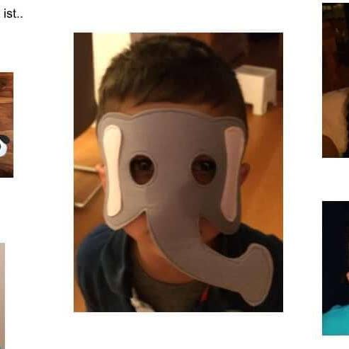 Jolly Designs GmbH - Wholesale Costume - Kids - Felt mask disguise - fox