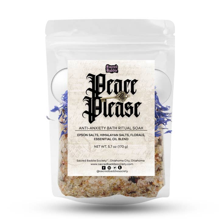 Peace Please™ | Calming Ritual Bath Soak for wholesale by Sacred Baddie Society