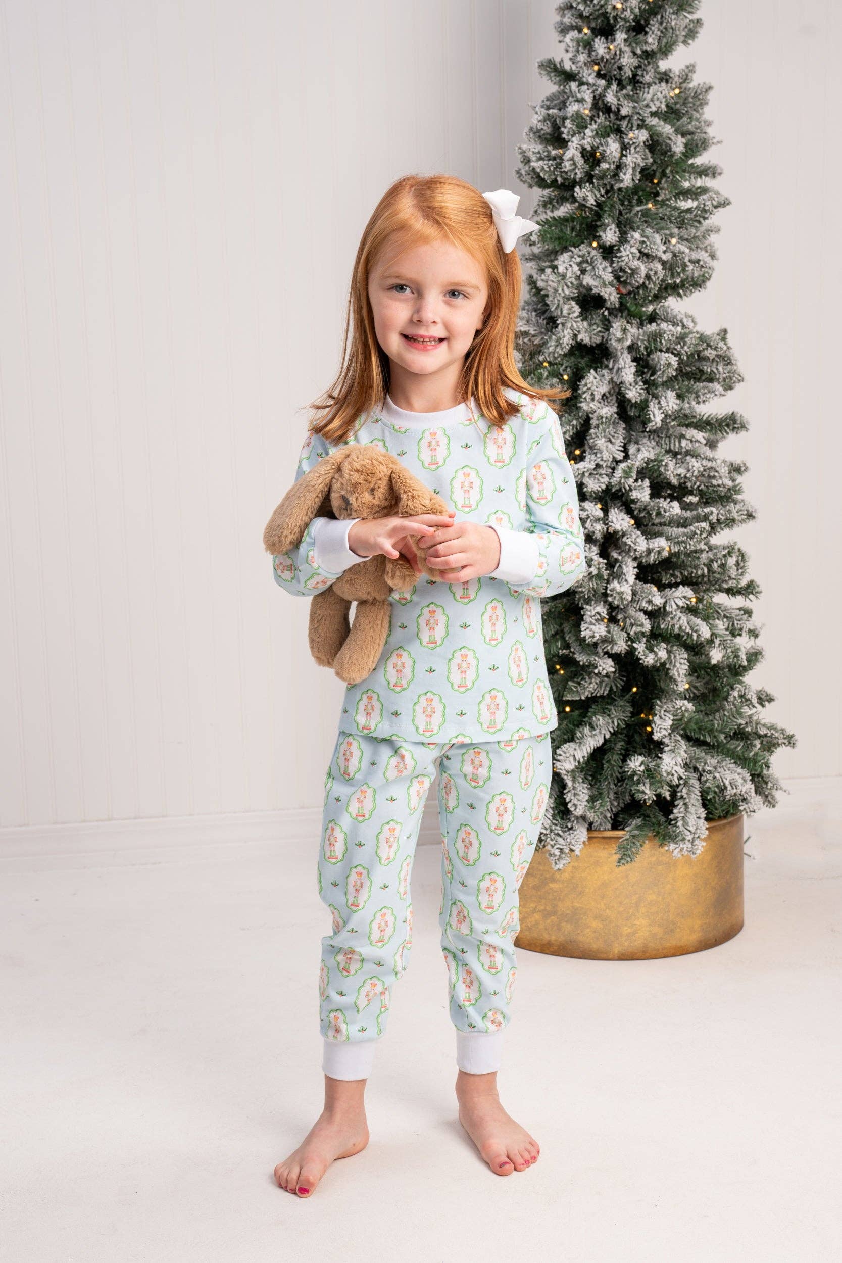 The Oaks Apparel Company - Vente Ensemble de vêtements d'intérieur – enfant - Ensemble de salon Casse-Noisette bleu2