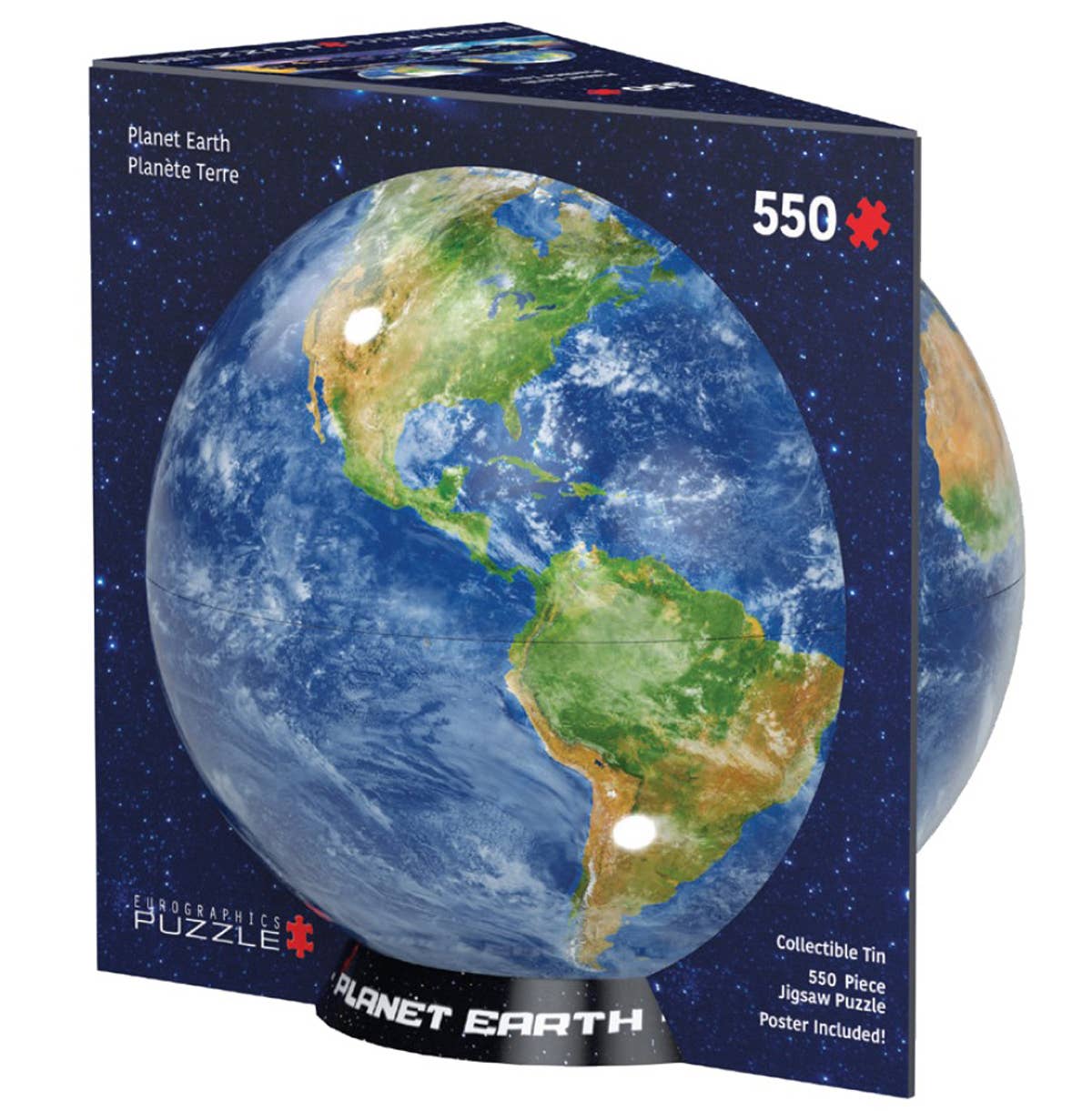 Eurographics Puzzles USA - Wholesale Puzzle - Adult - Planet Earth Tin