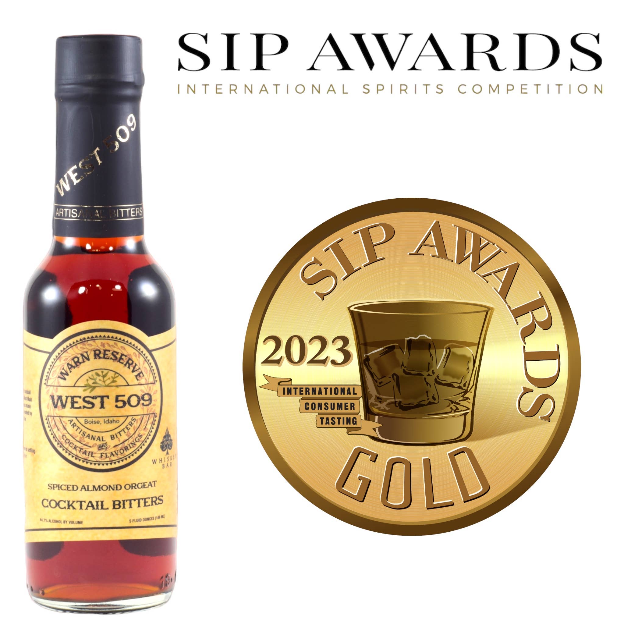 Warn Reserve Cocktail Co. - Wholesale Bitters - Warn Reserve | West 509 Bitters (Spiced Almond Orgeat) 5 oz.1