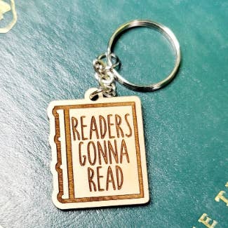 Portachiavi "Readers Gonna Read", Portachiavi per Amanti dei Libri per la vendita all'ingrosso da parte di The Dungeon Rose