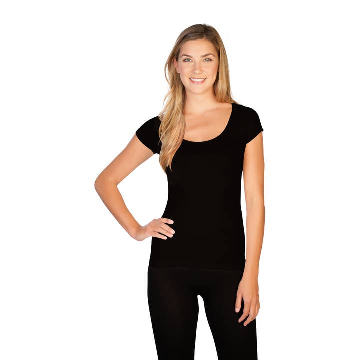 Skinnytees - Wholesale T-Shirt - Women's - Cap Sleeve Tee