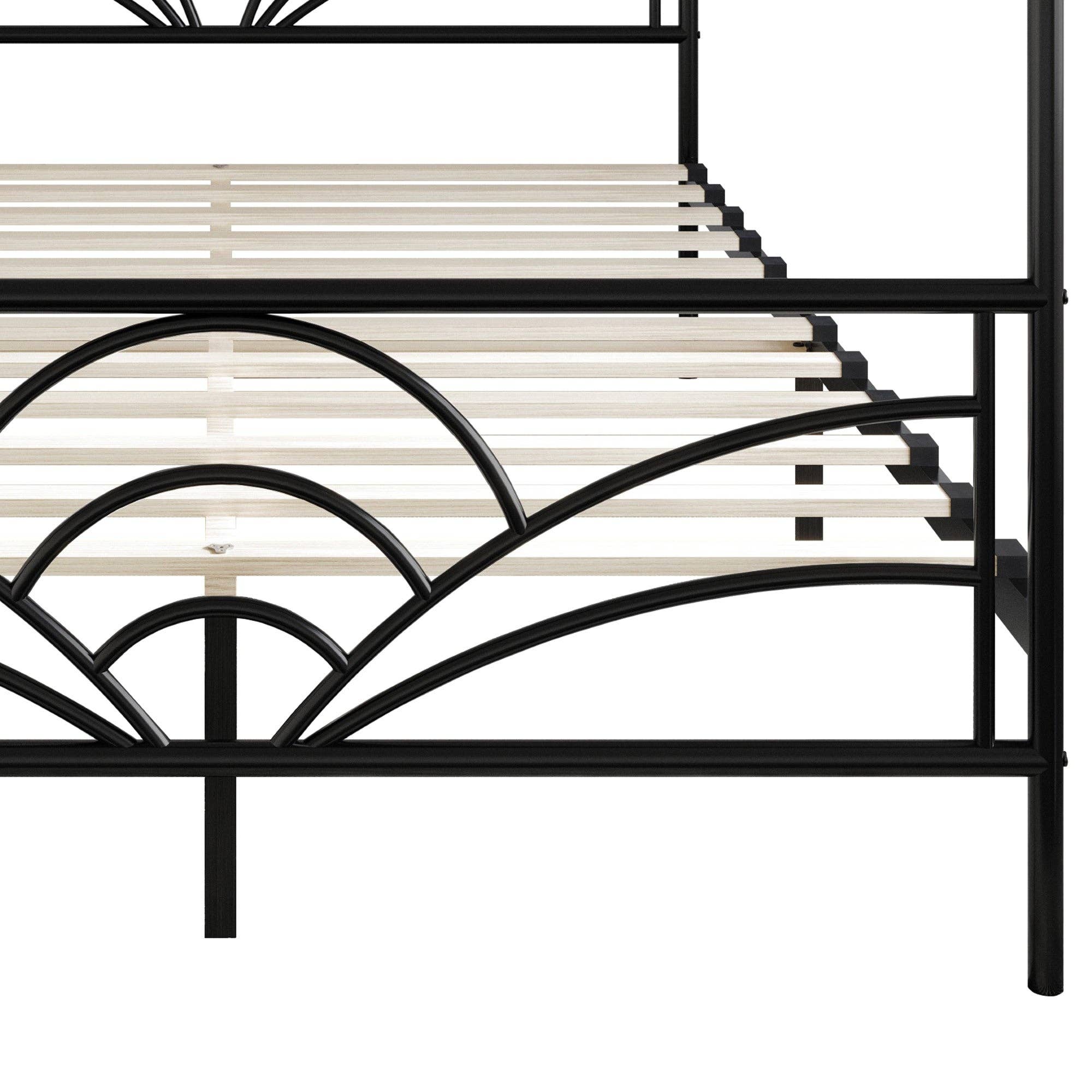 Home Design - Wholesale Bed - Home Design Denver Metal Canopy Bed Frame For Adult32