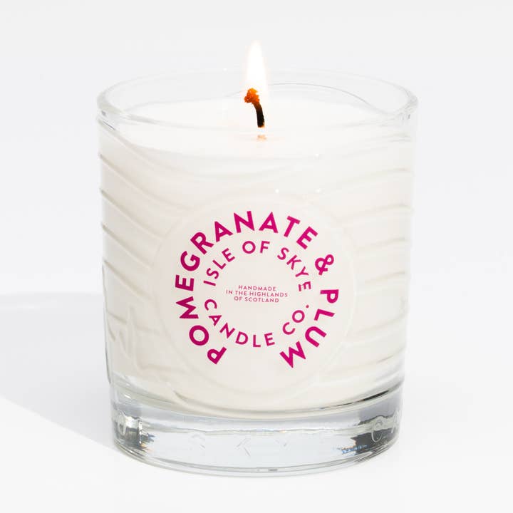 Isle of Skye Candle Company - Wholesale Jar/Filled Candle - Island Tumbler - Pomegranate & Plum0